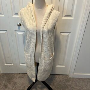 Papillon size S knit long vest